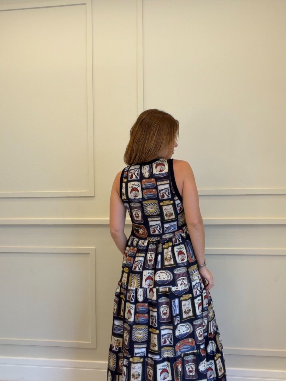 FARM Rio Marias Iguarias Print Dress (Size S) - Picture 6 of 7
